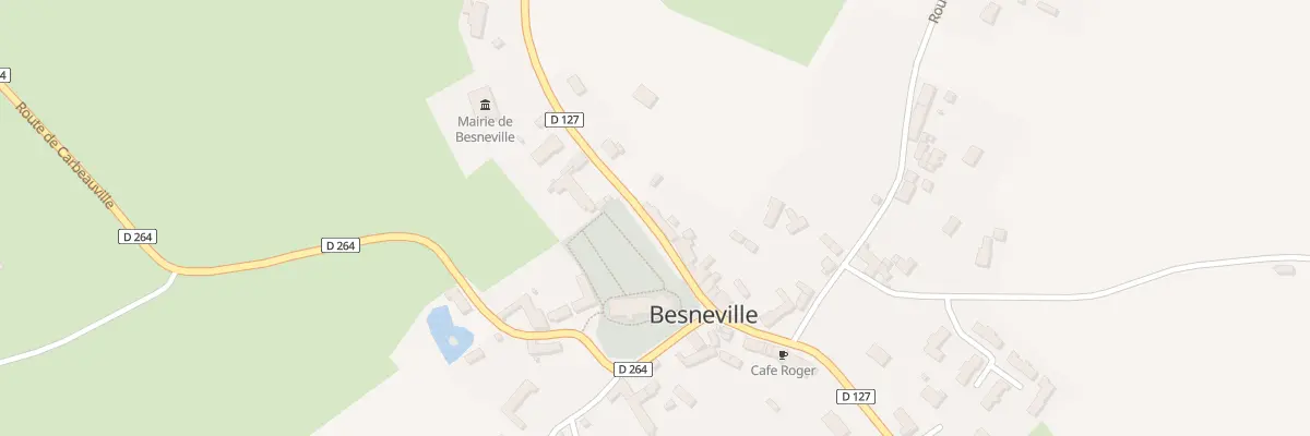 Plan du 14 Rte des Ecoles à Besneville