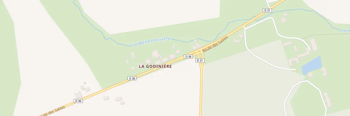 Plan du 1000 Rte des Sables à Grosbreuil