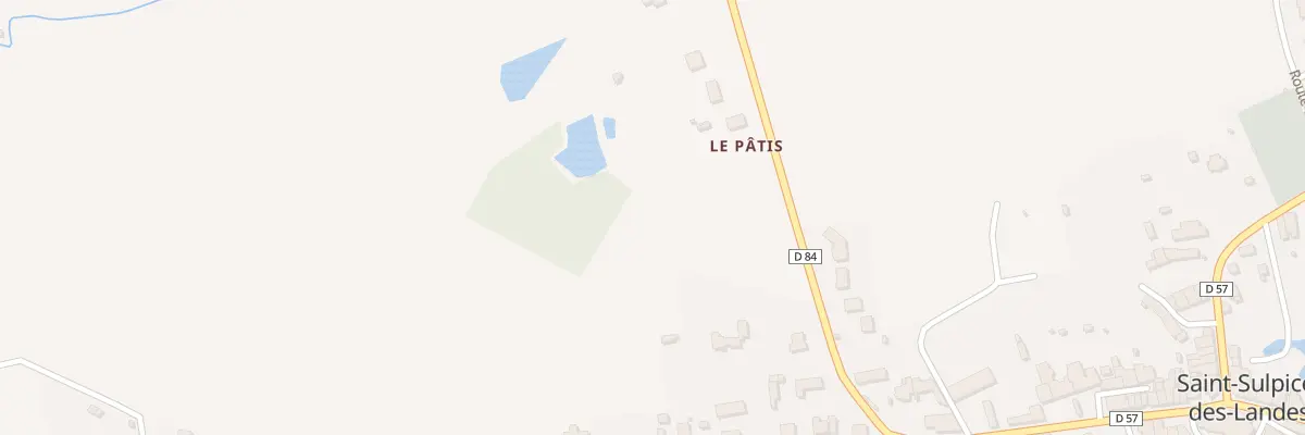 Plan du 1 Le Patis à Saint-Sulpice-des-Landes