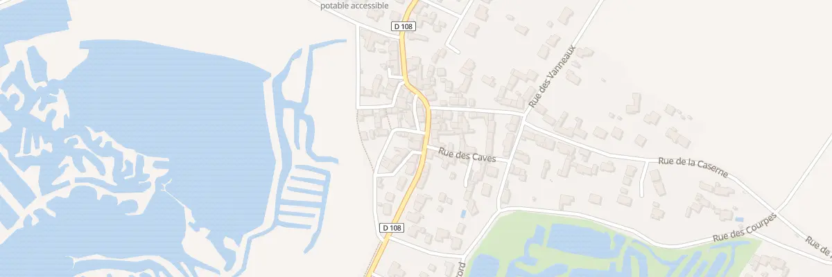 Plan du 2624 Rue du port de la guittière à Talmont-Saint-Hilaire