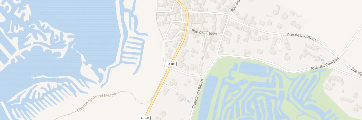 Plan du 2719 Rue du port de la guittière à Talmont-Saint-Hilaire