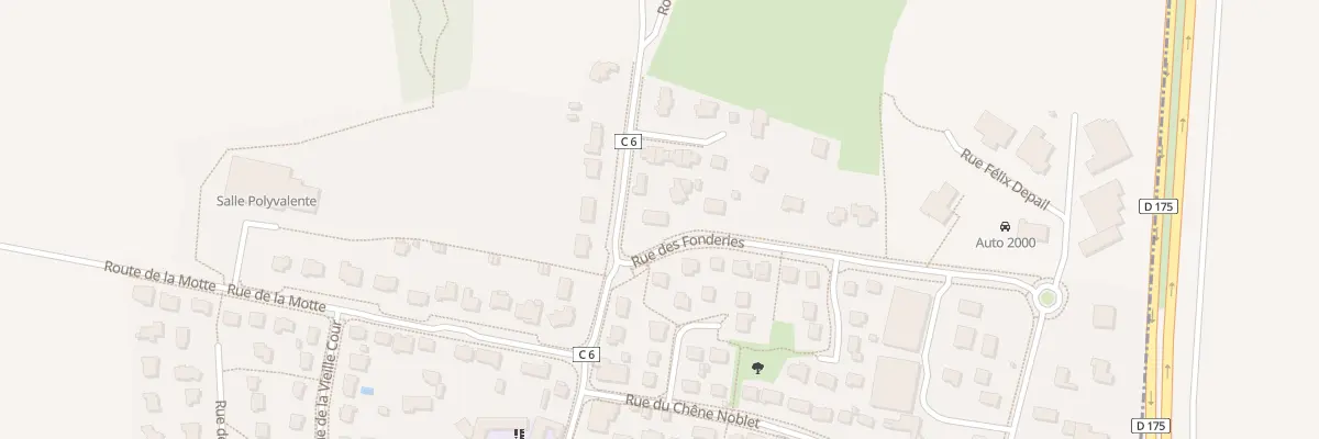 Plan du 1 Rte des Fonderies à Chevaigné