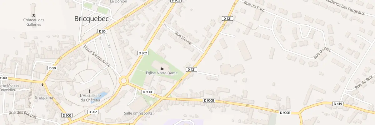 Plan du 3 Rue Pierre Lefillastre à Bricquebec-en-Cotentin