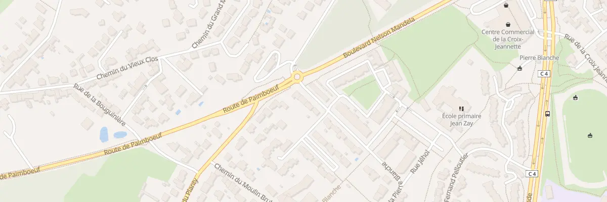 Plan du 3 Rue de la Pierre Blanche à Bouguenais