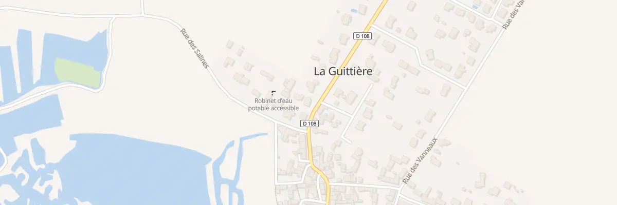 Plan du 2482 Rue du port de la guittière à Talmont-Saint-Hilaire