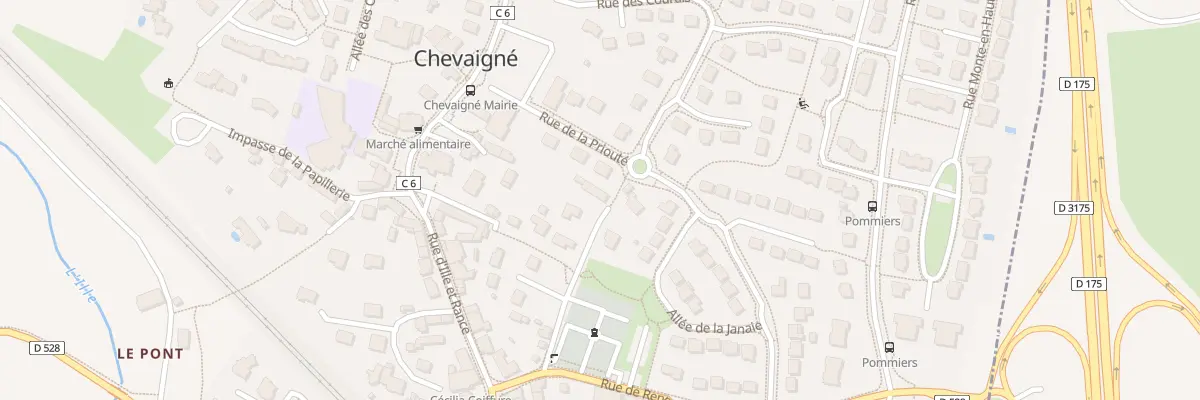 Plan du 9 Che du Pic à Chevaigné