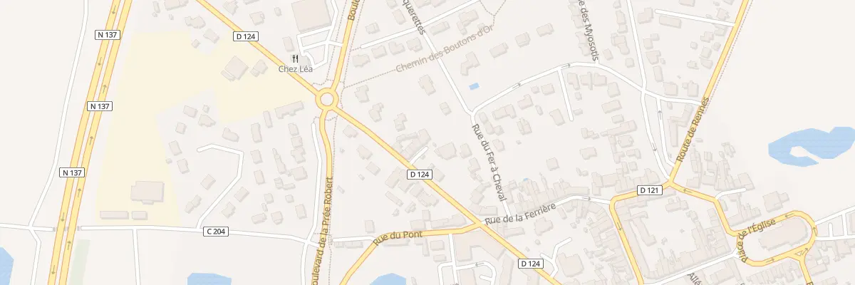 Plan du 8 Imp des Mottes à Nozay