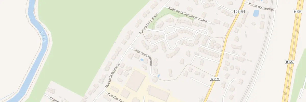 Plan du 53 Rue des Bateliers à Betton