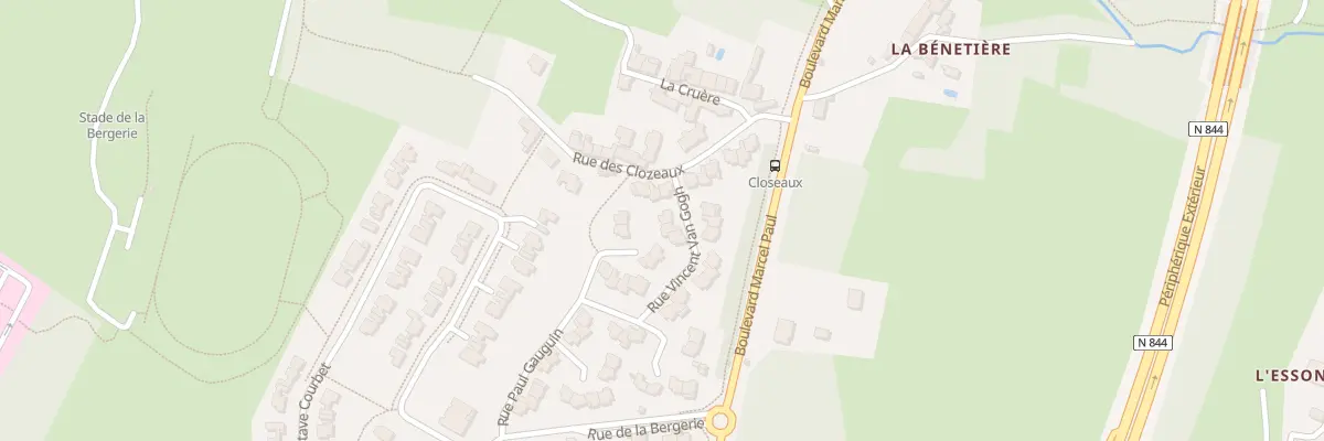 Plan du 4 Rue Van Gogh à Saint-Herblain