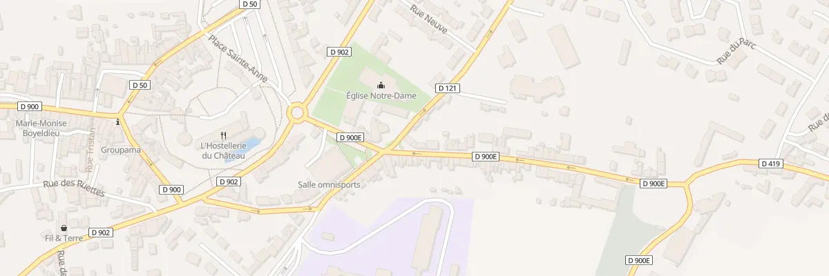 Plan du 15 Rue Maréchal Bertrand à Bricquebec-en-Cotentin