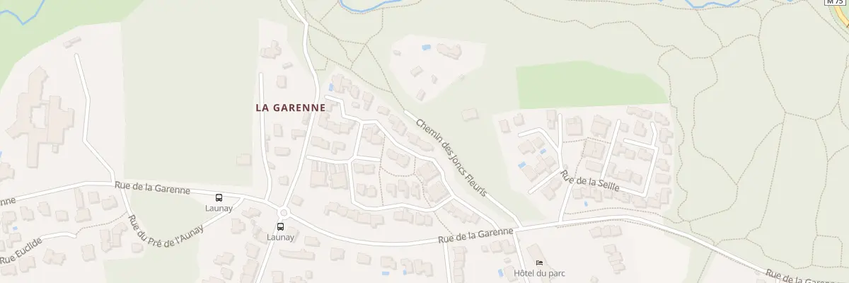 Plan du 2 Rue des Bordiers à Orvault