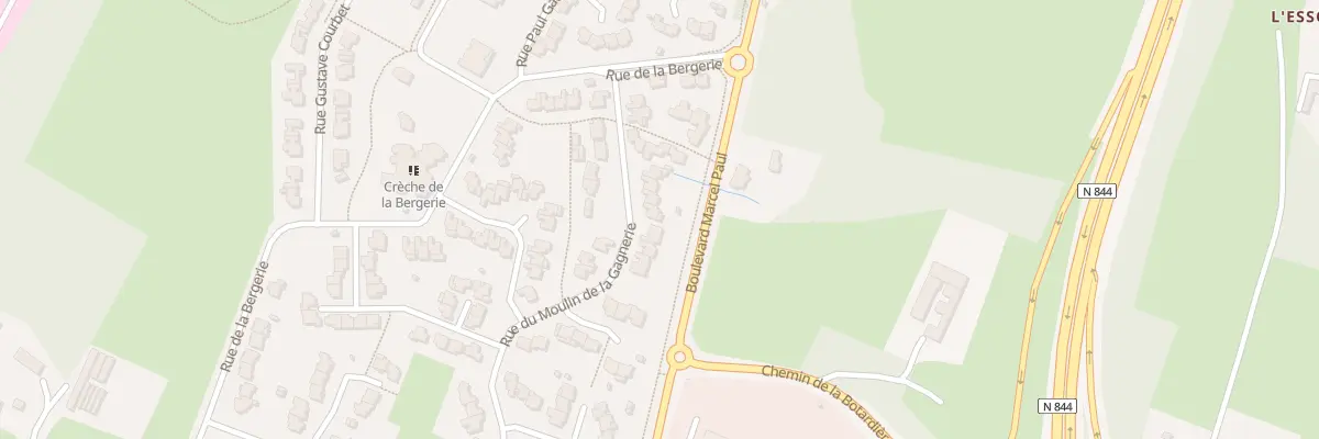 Plan du 17 Rue du Moulin de la Gagnerie à Saint-Herblain