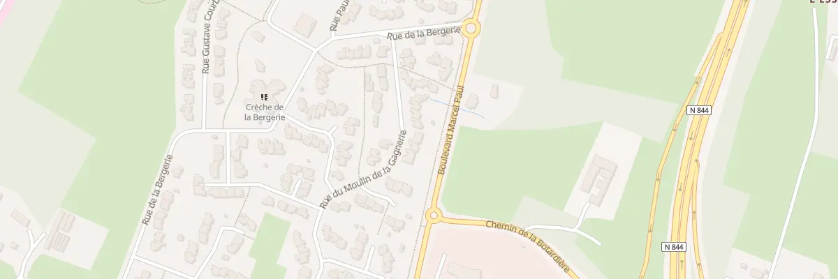 Plan du 19 Rue du Moulin de la Gagnerie à Saint-Herblain