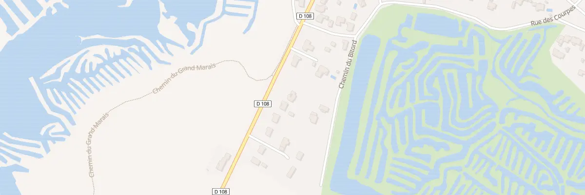 Plan du 2867 Rue du port de la guittière à Talmont-Saint-Hilaire
