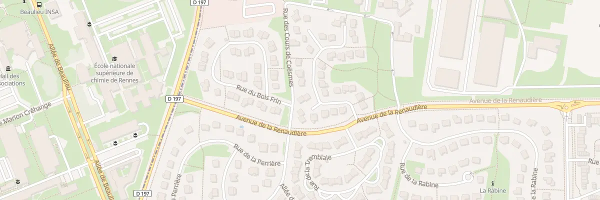 Plan du 54 All de la Renaudière à Cesson-Sévigné