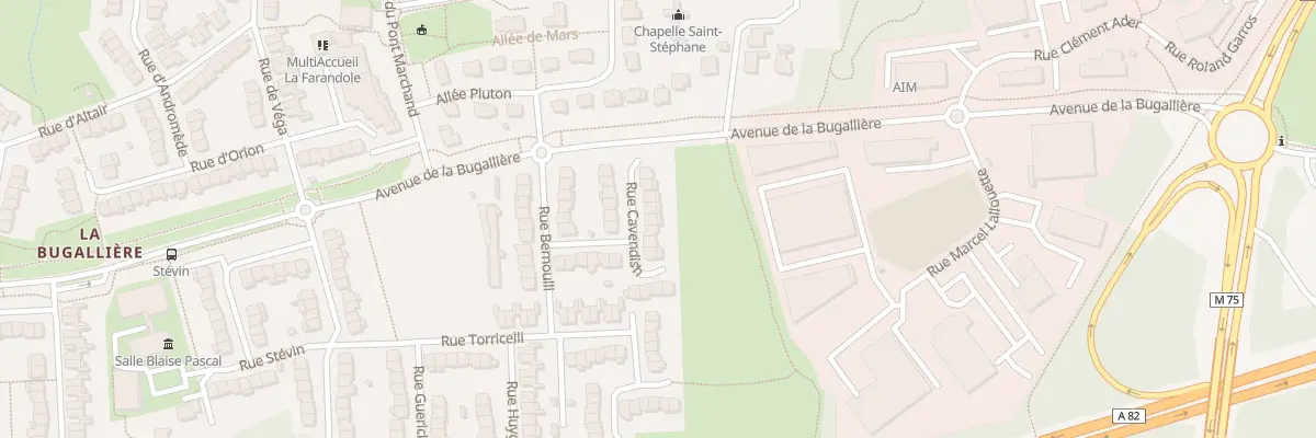 Plan du 11 Rue Cavendish à Orvault