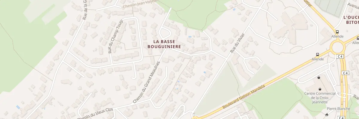 Plan du 4B Che de la Basse Bouguinière à Bouguenais