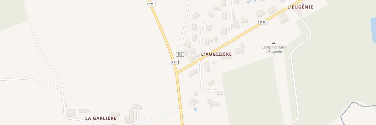 Plan du 40 L’Augizière au Girouard