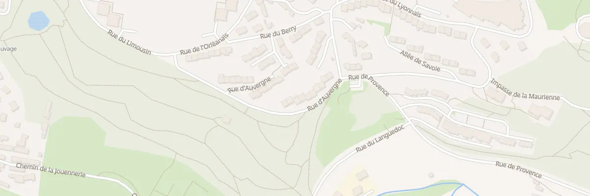 Plan du 25 Rue d’Auvergne à Cherbourg-en-Cotentin