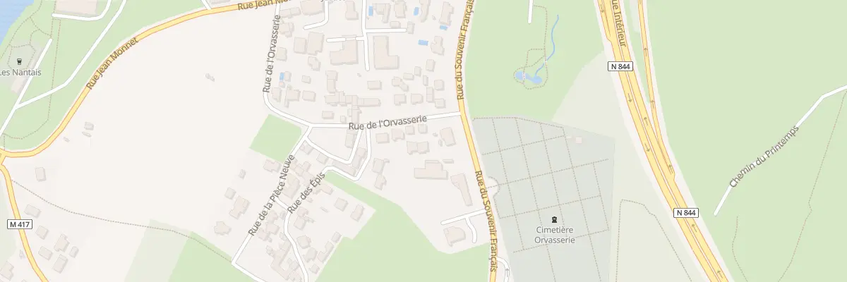 Plan du 3B Rue de l’Orvasserie à Saint-Herblain