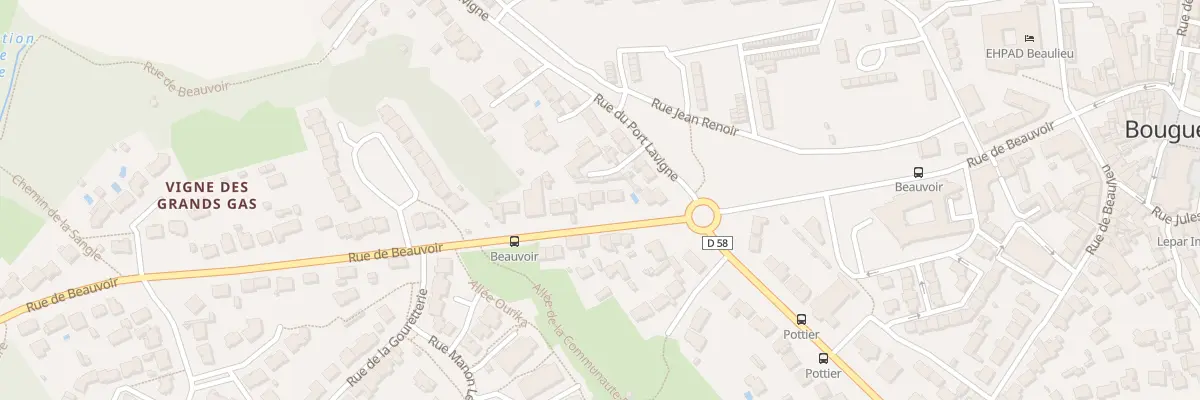 Plan du 9 Rue de Beauvoir à Bouguenais