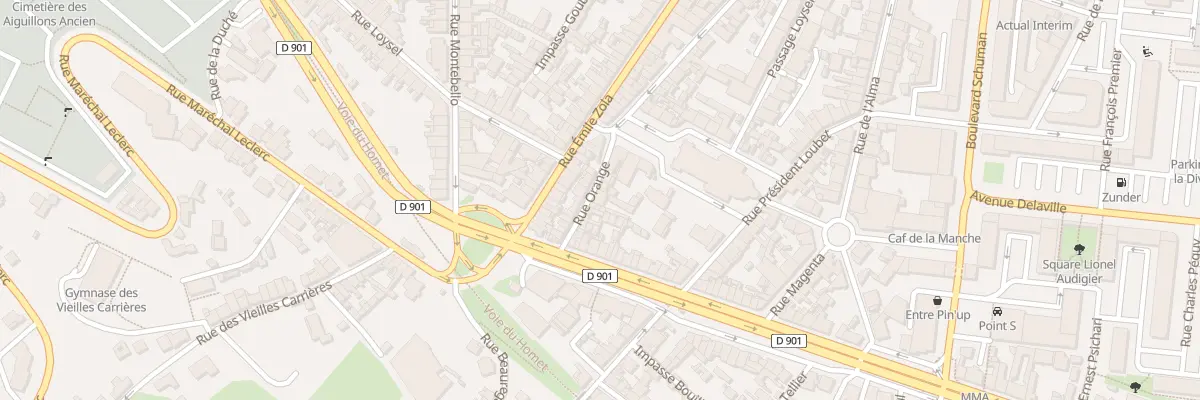 Plan du 7 Rue Orange à Cherbourg-en-Cotentin