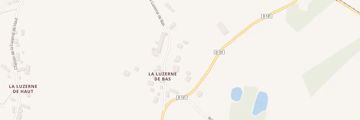 Plan du 132 Rte de la Luzerne de Bas Bricq à Bricquebec-en-Cotentin