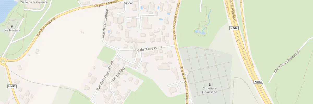 Plan du 5 Rue de l’Orvasserie à Saint-Herblain