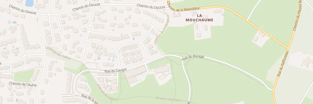 Plan du 2 Rue du Gargot à Orvault