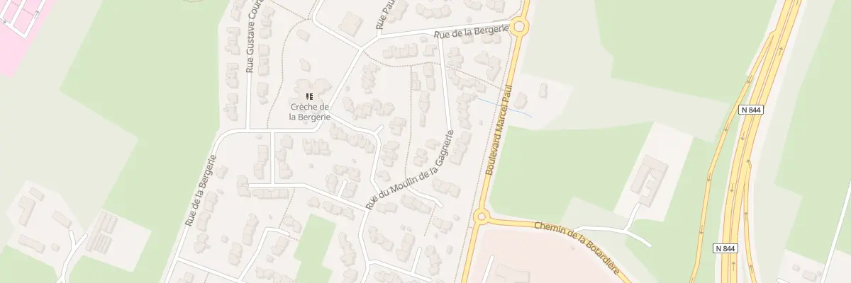 Plan du 18 Rue du Moulin de la Gagnerie à Saint-Herblain