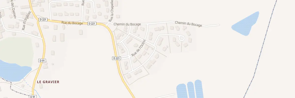 Plan du 8 Rue de l’Octroi à Aubigné