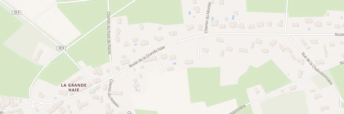 Plan du 95 Rte de la Grande Haie à Grandchamp-des-Fontaines