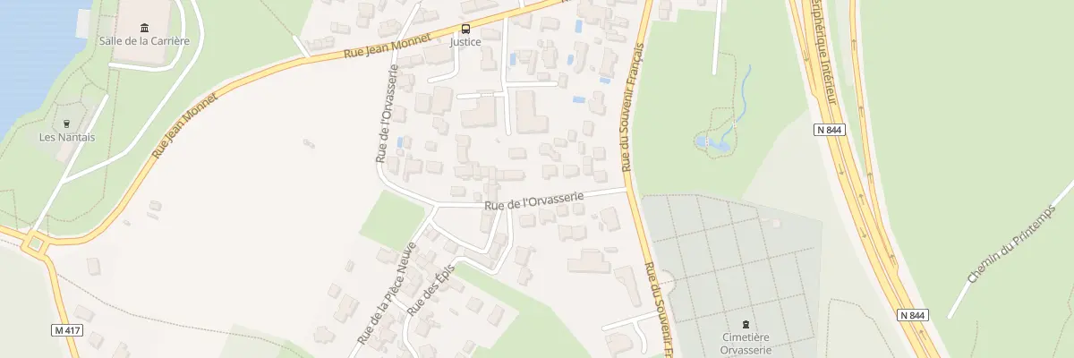 Plan du 6 Rue de l’Orvasserie à Saint-Herblain