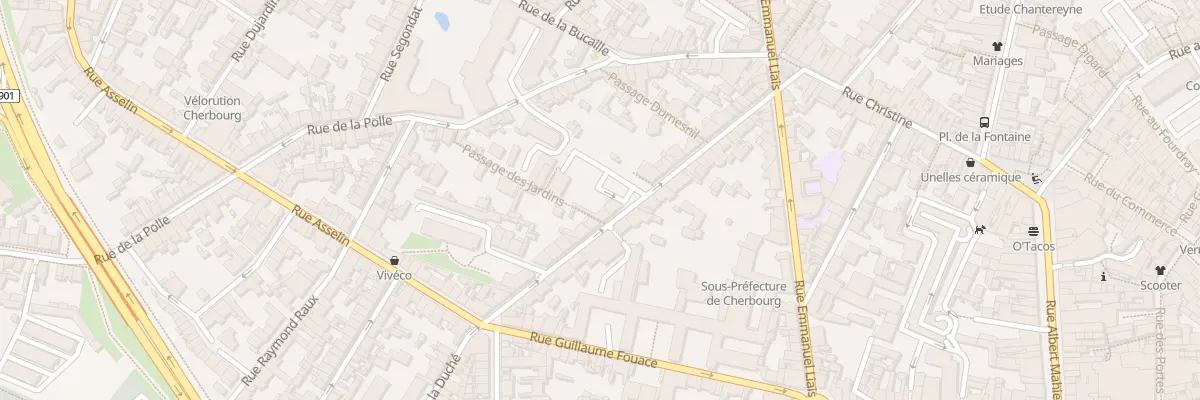 Plan du 32 Rue de la Duché à Cherbourg-en-Cotentin