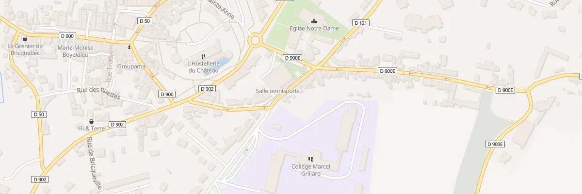 Plan du 18 Rue Docteur Mabire à Bricquebec-en-Cotentin