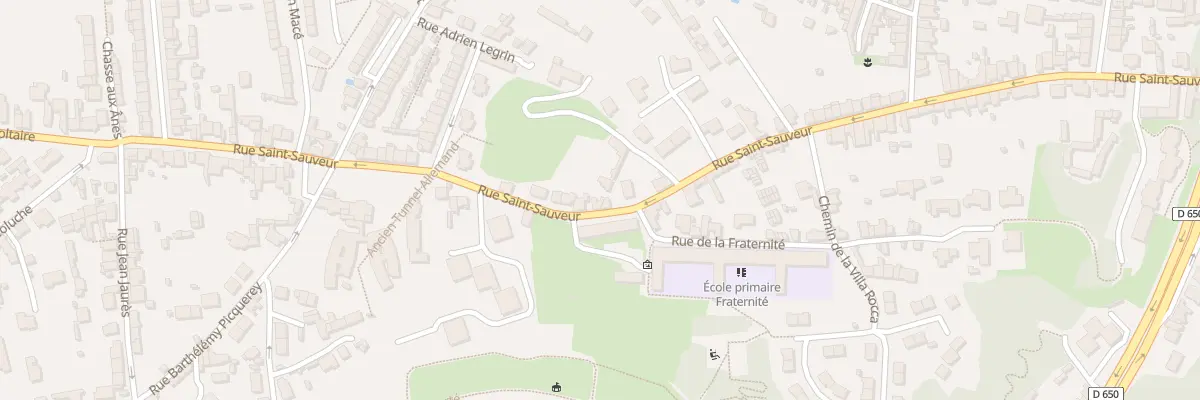 Plan du 110 Rue Saint Sauveur à Cherbourg-en-Cotentin