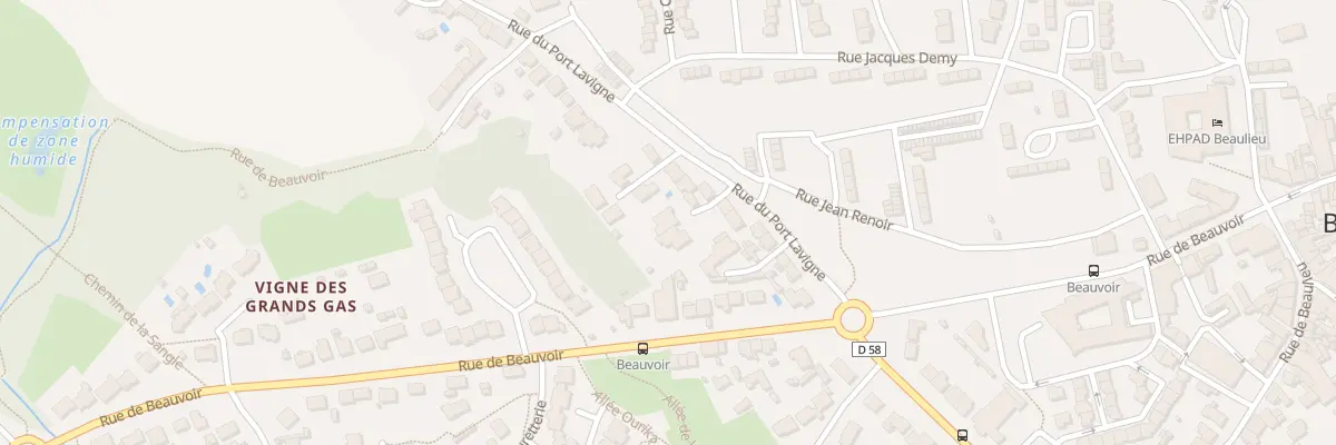 Plan du 18 Rue de Port Lavigne à Bouguenais