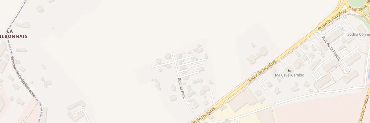 Plan du 22 Rue du Parc à Cesson-Sévigné