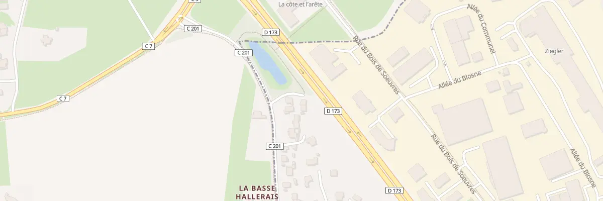 Plan du 92 Rue de la Hallerais à Vern-sur-Seiche