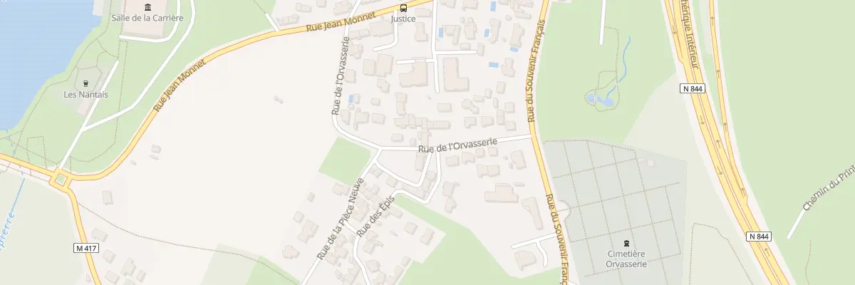 Plan du 14 Rue de l’Orvasserie à Saint-Herblain
