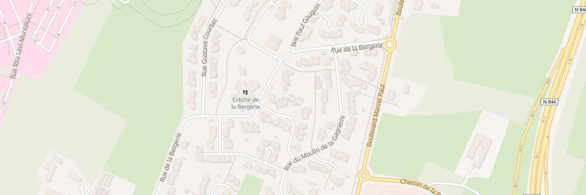 Plan du 7 Rue Le Corbusier à Saint-Herblain