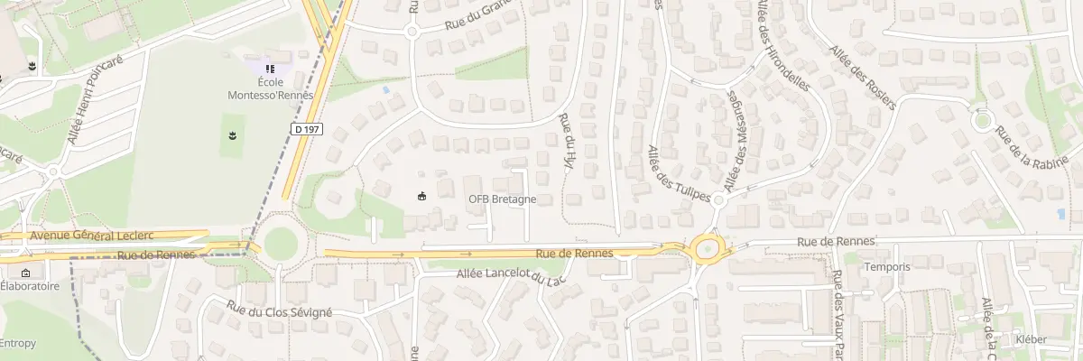 Plan du 34 Rue du Hyl à Cesson-Sévigné