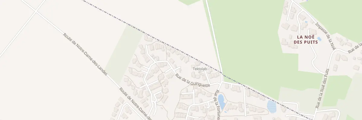 Plan du 25 Rue de la guinguette à Treillières