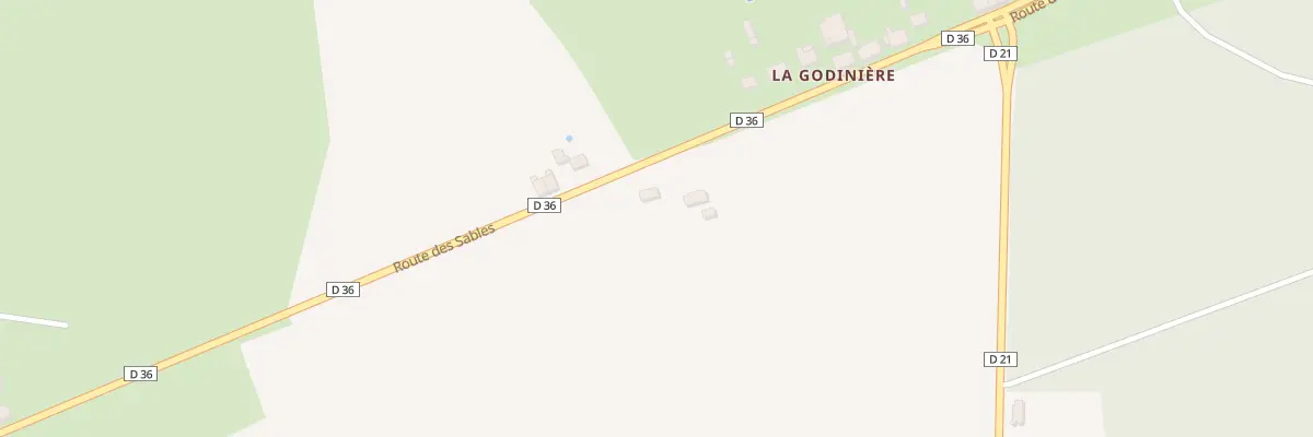 Plan du 1175 Rte des Sables à Grosbreuil