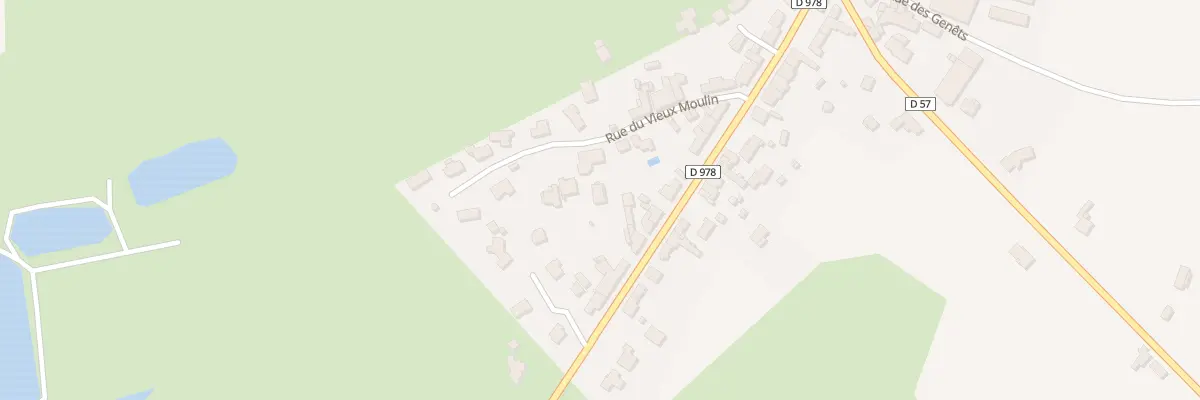 Plan du 13 Rue du Vieux moulin à Saint-Georges-de-Pointindoux