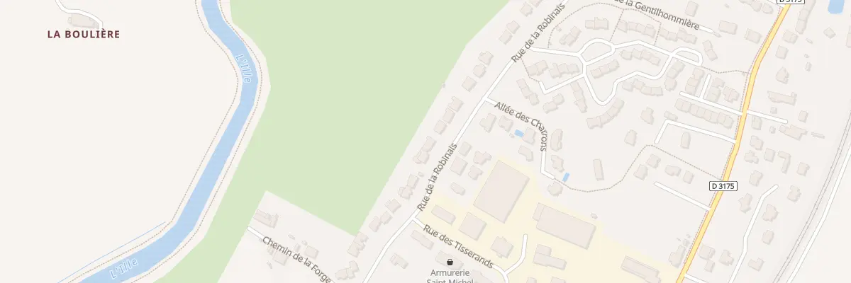 Plan du 57 Rue de la Forge à Betton