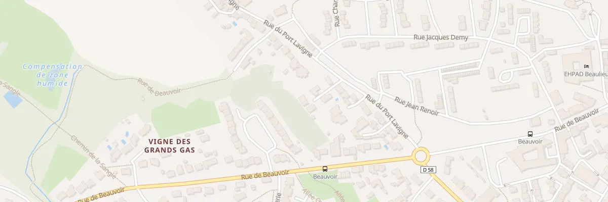 Plan du 24 Rue de Port Lavigne à Bouguenais