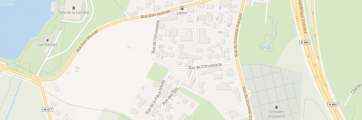 Plan du 20 Rue de l’Orvasserie à Saint-Herblain