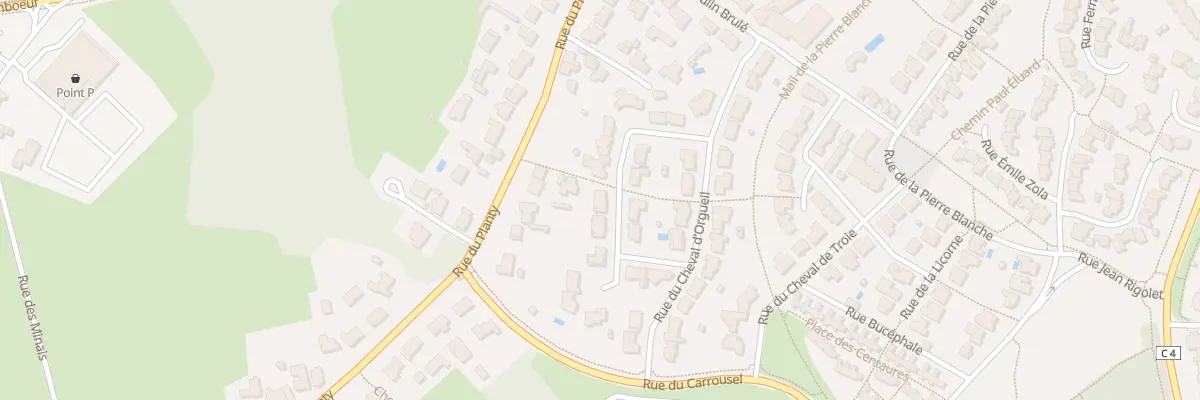 Plan du 15 Rue de la Jument Verte à Bouguenais