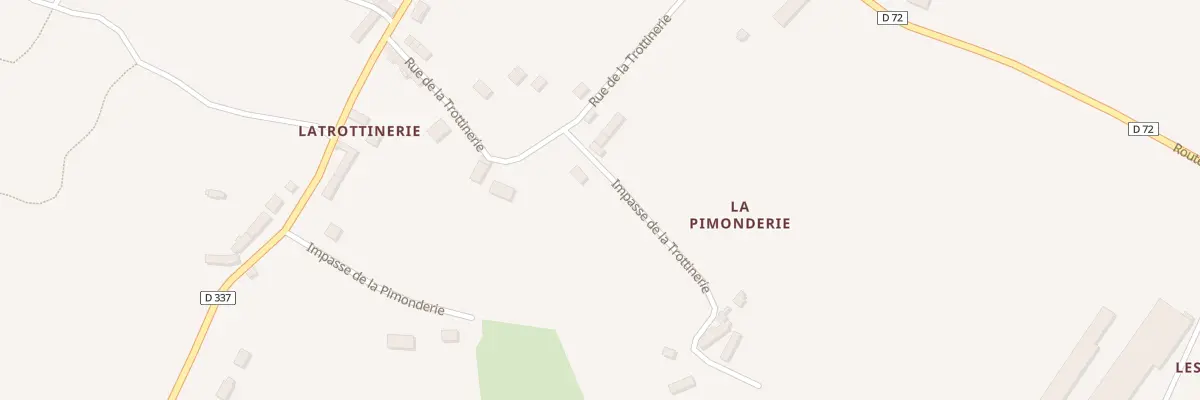 Plan du 2 Imp de la Trottinerie à La Haye